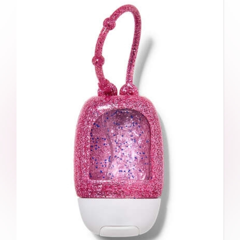 Bath & body works Pink GlitterPocketBac Holder